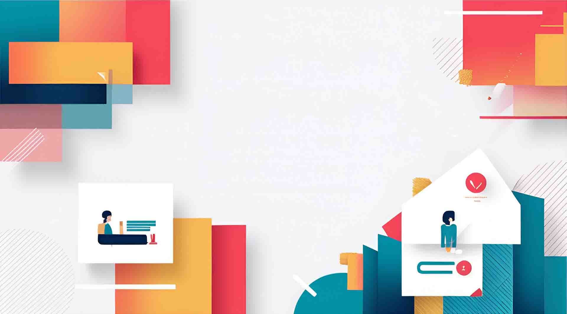 Abstract background image with job search theme
